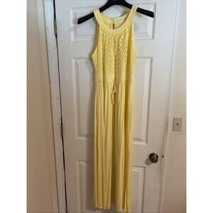 Calvin Klein maxi sundress with flower detail size 14